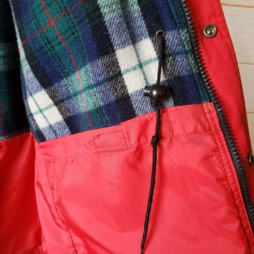 Eddie Bauer Classic Vintage Red Field Coat Jacket Men's Size Small Wool Lined - Picture 14 of 18