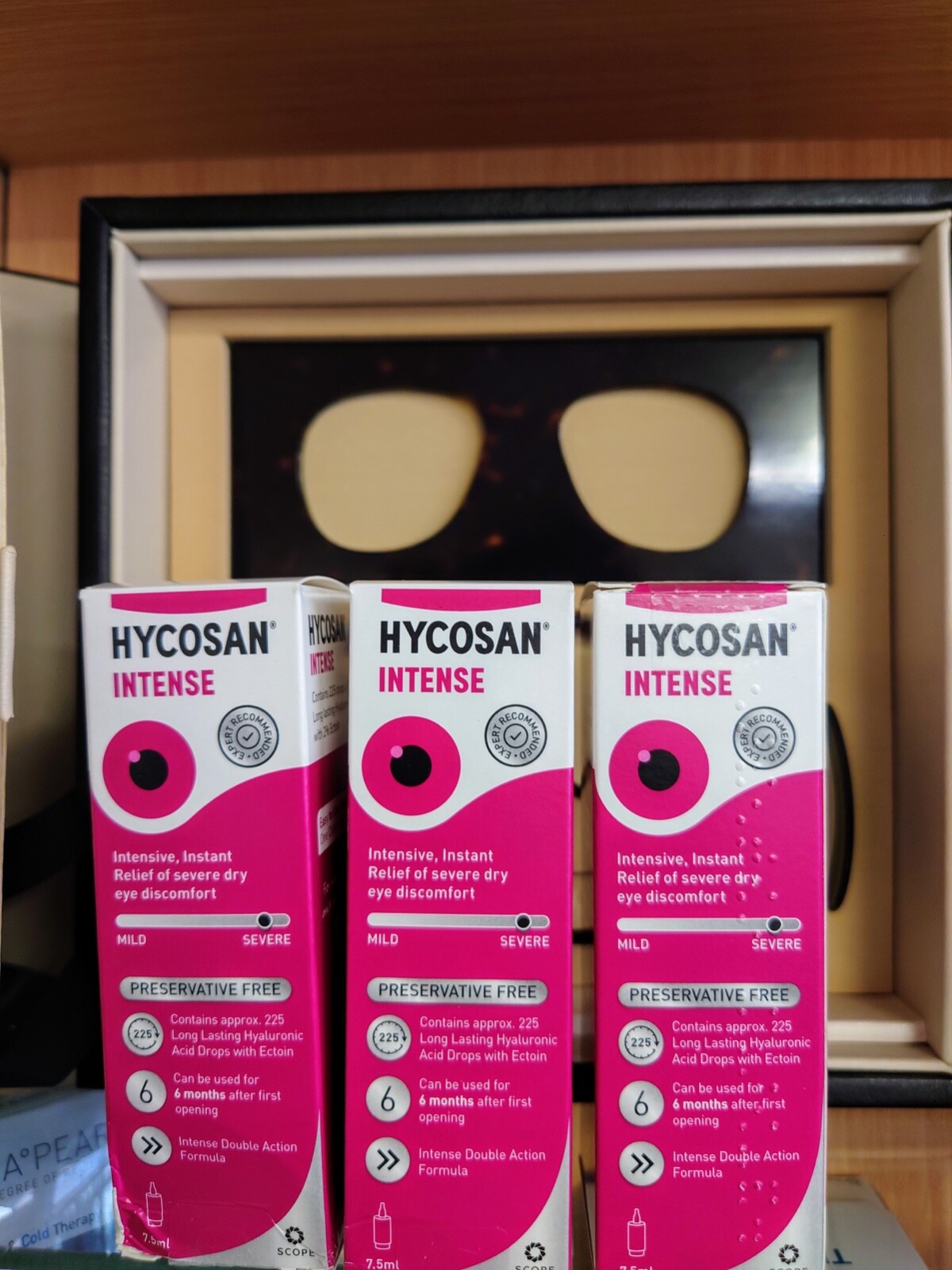 3x Hycosan Intense DRY Eye Drops RECOMMENDED BY OPTICIANS RRP £52.47