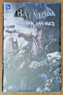 Batman: Arkham Unhinged Vol 2 HC (DC Comics 2013) NEW/SEALED! Arkham City