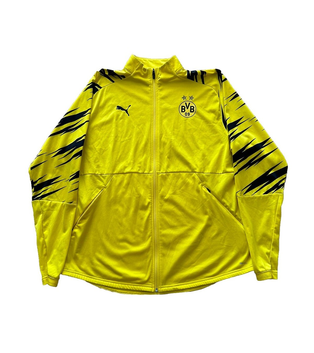 Puma 20/21 BVB Borussia Dortmund Stadium Jacket Cyber Yellow