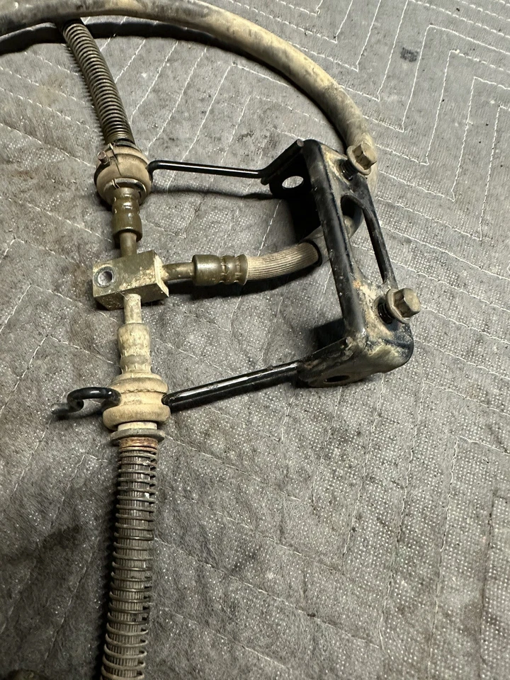 2002-2011 Kawasaki Prairie 650 4x4 Front Brake Caliper Hoses Line Hose LH RH - Image 4 of 4