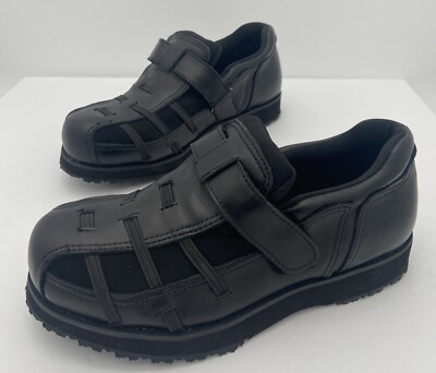 Stride Lite Classic Sydney Women Size 9W/Mens 8W Diabetic Stretch Leather Shoes Length11 main image 3