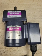 SPG S8I25GA-TCE Induction Motor 25W 110V 60hz 1600rpm w/ S8KA10B Gear Head