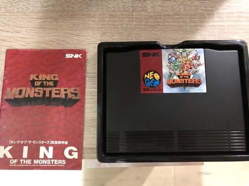 King of Monsters SNK Neo Geo AES Japan Import Complete In Box Rare US Seller! - Picture 4 of 4