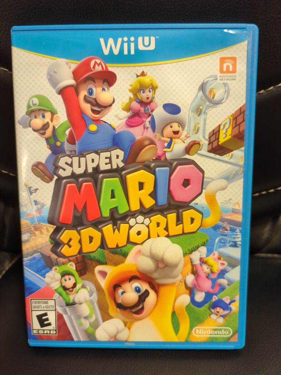 Wii Replacement Case - NO GAME - New Super Mario Bros. Wii