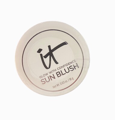 IT COSMETICS GLOW WITH CONFIDENCE SUN CREAM BLUSH -  SUNLIT 10 (New Product!)