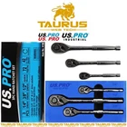 3PC US PRO Hand Ratchet Set 1/4" 1/2" 3/8" Drive 72 Teeth Cr-Mo DIY UK FREE P&P