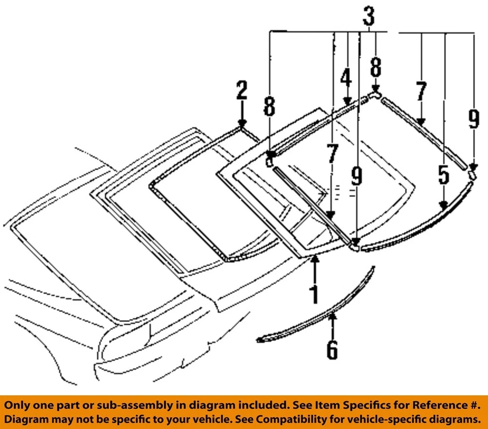 1989 1993 Nissan 240SX OEM Trunk Lid Hatch NO Spoiler And Wiper Minor Rust — 第 3/4 张图片