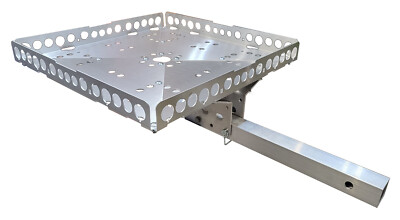 Mount-n-Lock  GennyGo  StowaTray  Stowable Hitch-Mounted Cargo Carrier