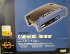 Cisco Linksys BEFSR41 Ethernet Fast Router With 4-Port 10/100 Switch