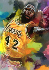 James Worthy 2019 Authentic Artist Signed Limited Edition Print Card 49 of 50