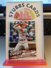 A1 2020 Topps Update #DB74 Paul Goldschmidt Decade's Best Cardinals