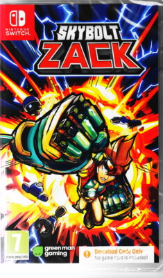 Skybolt Zack - Nintendo Switch - Code in a Box - Neu & OVP - EU Version