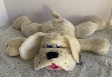 Toy Factory Bulldog Plush Stuffed Animal 15 Cream Floppy Soft Hang Tag