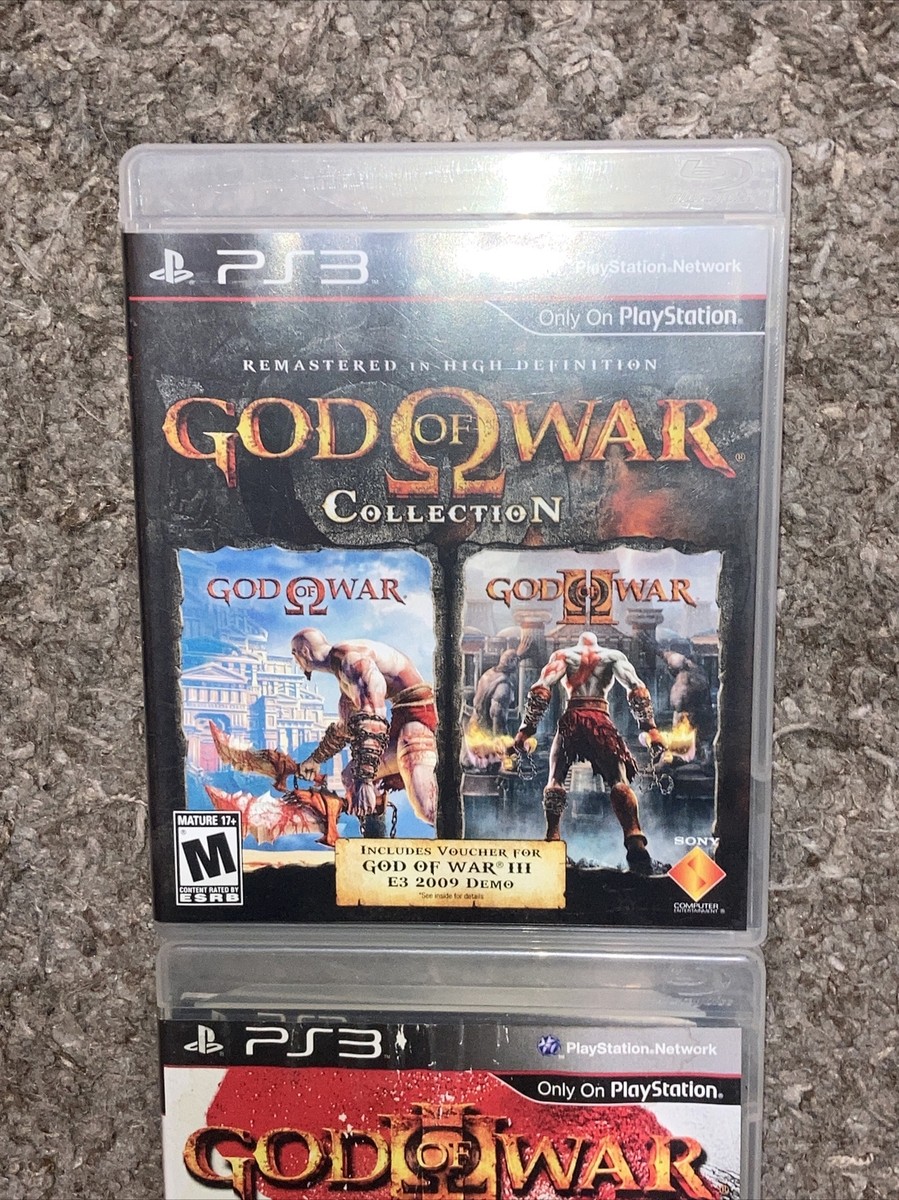 God of War Collection 1-3 (Sony PlayStation 3, 2009) 711719822929