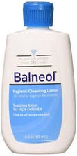 Balneol Hygienic Cleansing Lotion, 3 oz. (Pack of 2) 