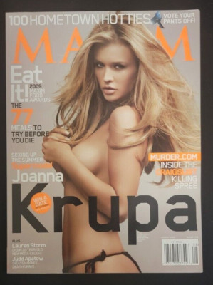 MAXIM MAGAZINE....AUGUST 2009...JOANNA KRUPA SEXING UP THE SUMMER!         (27)