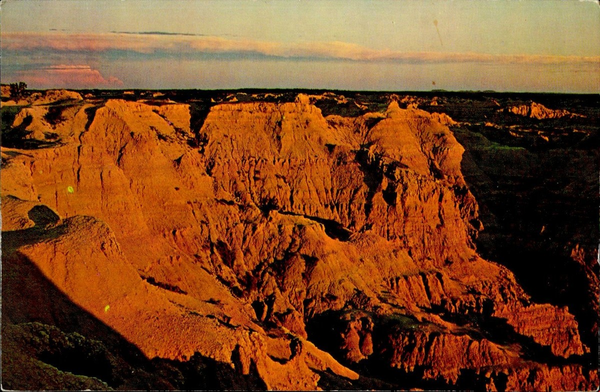 CE5491 the bad lands national monument south dakota usa | eBay