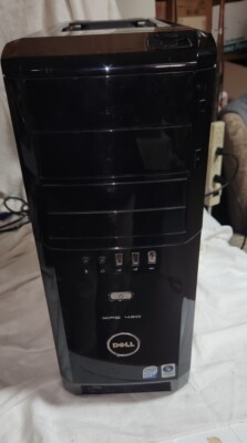 Dell XPS 420 Desktop Tower Computer As IS Parts Repair Powers Up No RAM , No HD
