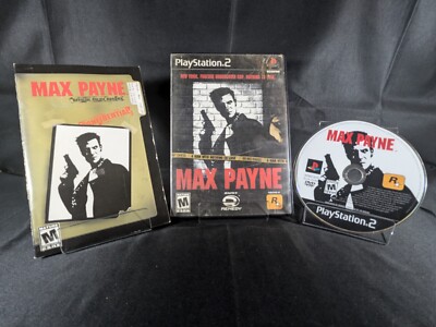 PS2 -CIB- Max Payne PS2 (Sony Playstation, 2)