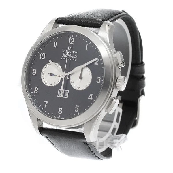 Zenith — Zenith El Primero 03.0520.4010 44mm SS Black Dial Automatic Watch #C5566
