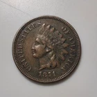 1871 Indian Cent