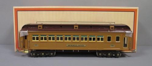 MTH 11-40030 Calibre Estándar Maryland Dos Tonos Marrón Solarium State Car LN/Caja | Zustand: Used