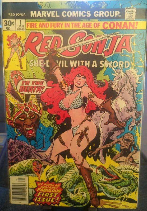 Red Sonja #1 (Marvel Comics January 1977)