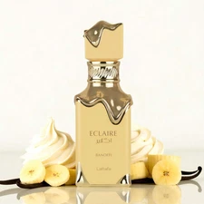 Eclaire Banoffi,is a unisex fragrance inspired by the indulgent Banoffee dessert