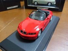 1/43 Minichamps Bmw Z3 2.8 Cabriolet 1997 Red 2