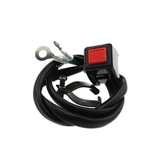 Universal 7/8" 22mm Handlebar Starter Kill Switch Cut Off Stop Switch Push