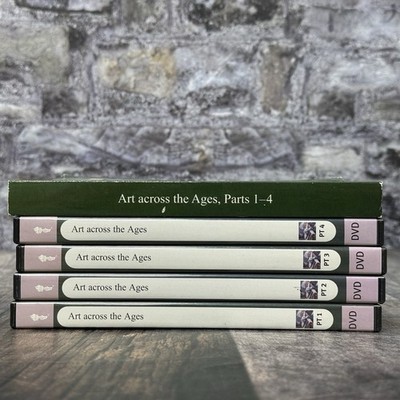 Great Courses Art Across The Ages 8 DVDs + Booklet
