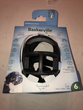 Safe BASKERVILLE ULTRA MUZZLE Size 6 Breathable Dog Large Black 16.5  Neck FT