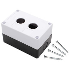 Push Button Switch Control Station Box 22Mm Single Push Button Hole Dustproof an