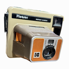 Vtg Eastman Kodak Pleaser Instant Camera 1977-1982 Untested Made in the U.S.A