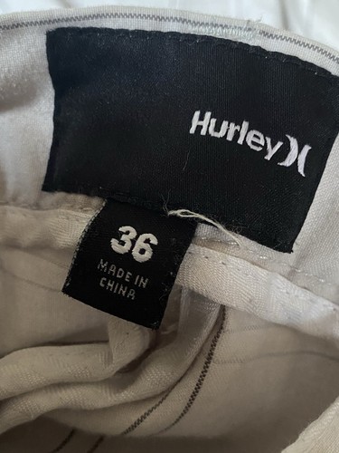 Hurley Men’s Gray Khaki Shorts 36 - Picture 7 of 7