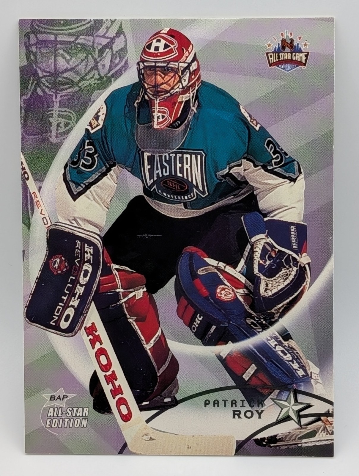 Patrick Roy 2002-03 ITG Be A Player BAP #79 All-Star Edition Canadiens HOF