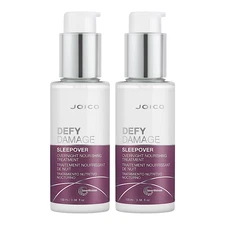 Joico Defy Damage Sleepover Overnight Nourishing Treatment 3.38 Oz (Pack of 2)