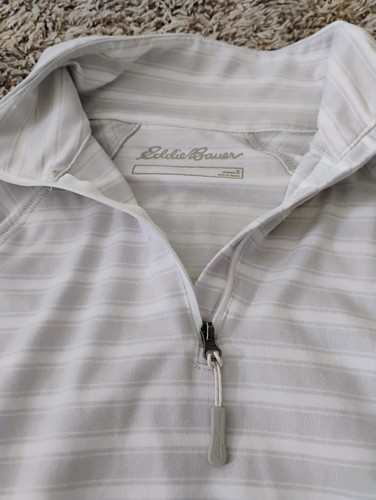 Eddie Bauer Damenpullover klein tailliert Viertelreißverschluss - Bild 5 von 5
