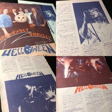 Michael Kiske Kai Hansen Helloween Vintage Cutout Photo 1980s