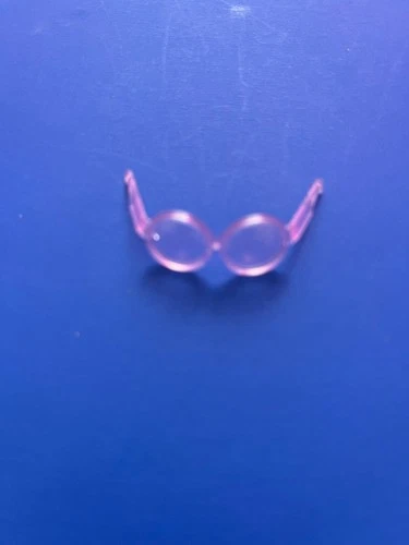 VINTAGE BARBIE PJ PINK ROUND BUBBLE SUNGLASSES FROM 1970'S