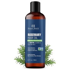 100 Pure Rosemary Oil For Hair Growth Infused With Biotin - 198ml
