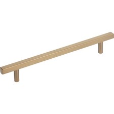 Jeffrey Alexander 845-160SBZ 160mm C-C Satin Bronze Dominique Cabinet Bar Pull