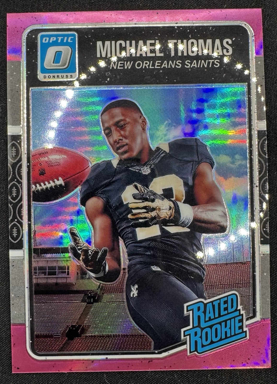 2016 Donruss Optic Pink #186 Michael Thomas RC Rated Rookie SAINTS