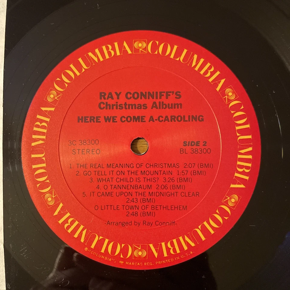 Рождественский альбом Рэя Конниффа долгоиграющая пластинка Columbia 80-е переиздание праздничная редкая M- - Изображение 3 из 4