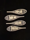 Hasbro Gi Joe 12" Ski Patrol Mountain Troops Snowshoes Lot Of 2 Sets