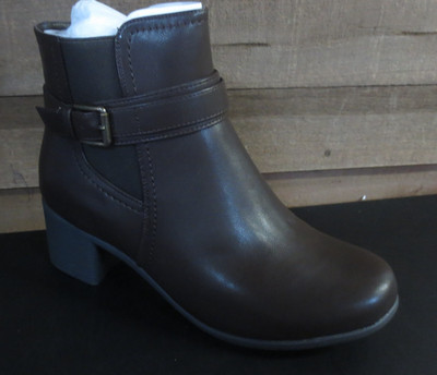 Croft & Barrow Fenix Women's Ankle Boots - BROWN - US SIZE 11