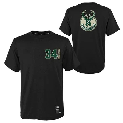 NBA T-Shirt Milwaukee Bucks Giannis Antetokounmpo Lion Toss Basketball Tee Shirt - Bild 1 von 3