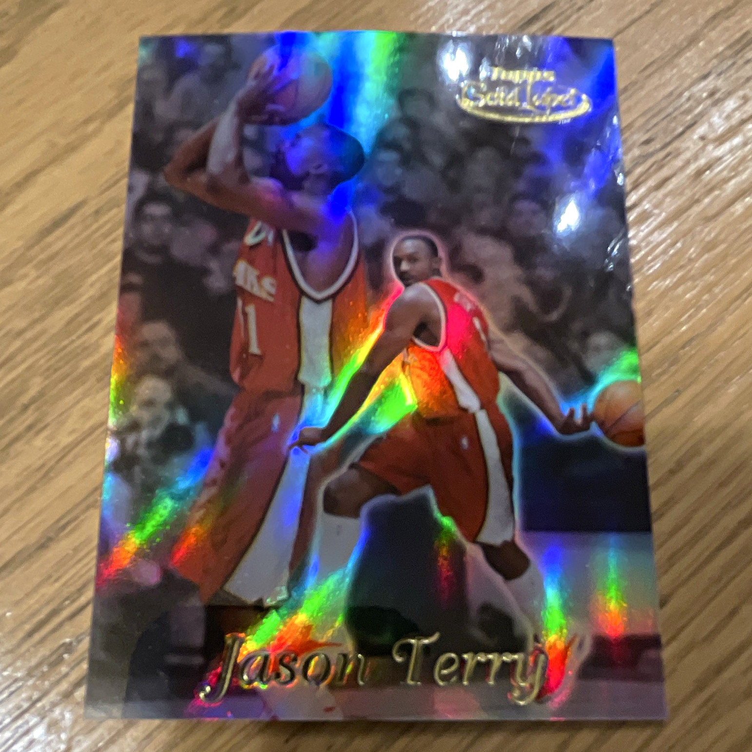 1999-00 Topps Gold Label  Jason Terry #95 Atlanta Hawks