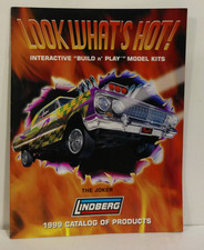 Vintage Lindberg 1999 Catalog Of Products - Featuring The '63 Impala The Joker